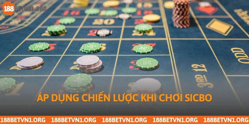 Áp dụng chiến lược khi chơi sicbo