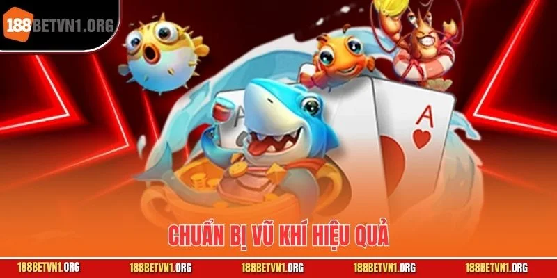 Chuẩn bị vũ khí hiệu quả